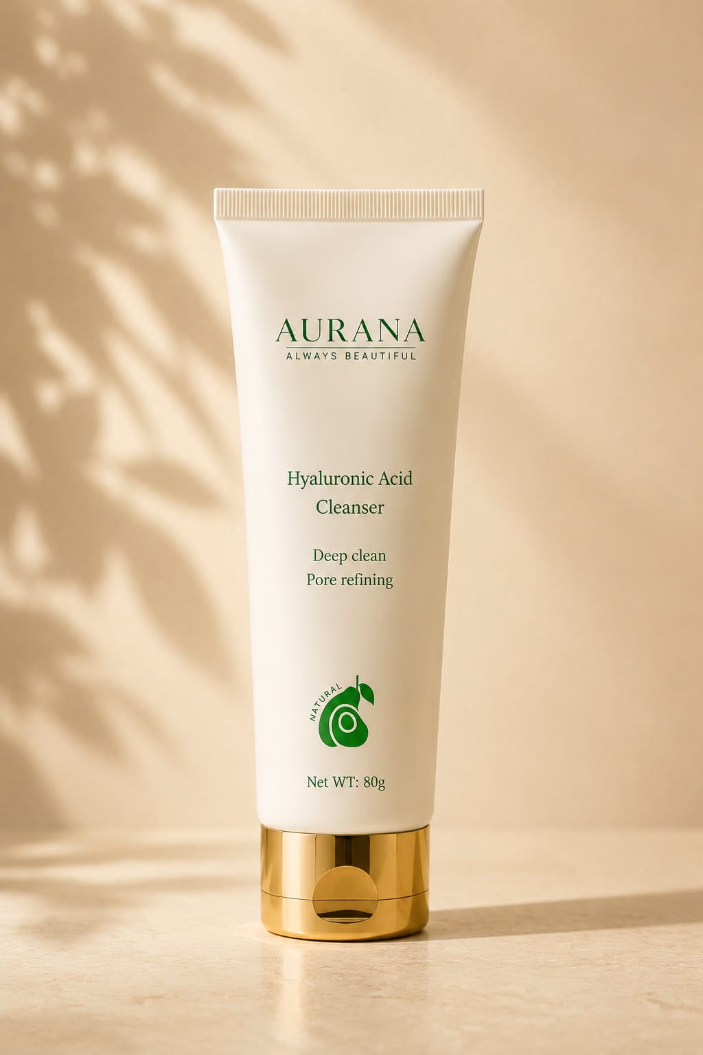 Aurana-Hyaluronic Acid Cleanser 80g